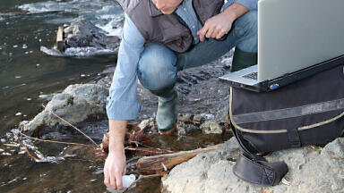 Analysis of Residual Pharmaceutical and Personal Care Products in River Waters via UHPLC-MS/MS