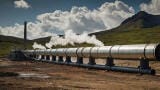 Optical Gas imaging in geothermal power plant