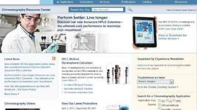 Find your Application on Our Chromatography Resource Center - Benefit from Our Experience