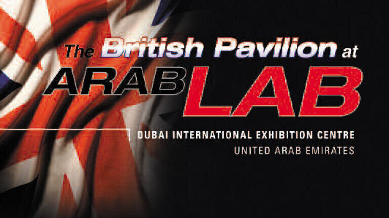 Breaking news on the UK pavilion at ArabLab 2012