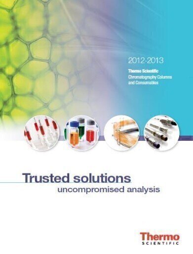 New Chromatography Columns and Consumables Catalogue released  