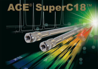 Announcing ACE SuperC18 Ultra-Inert UHPLC and HPLC Columns with Extended pH Stability
