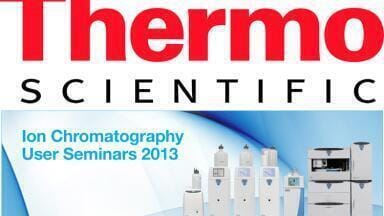 Ion Chromatography User Seminars in Europe