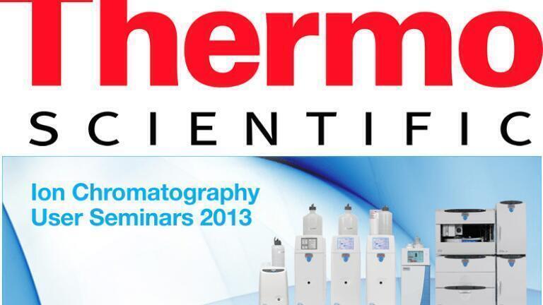 Ion Chromatography User Seminars in Europe