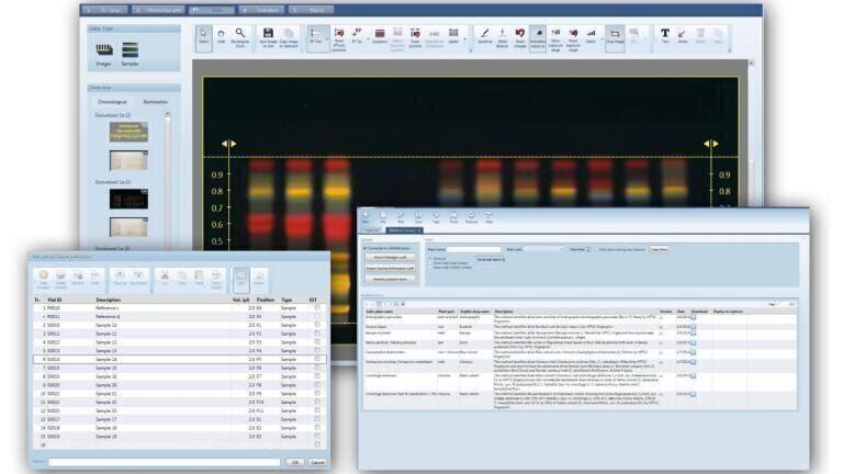 visionCATS – next generation HPTLC software from CAMAG