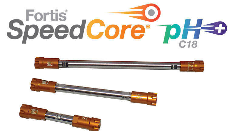 SpeedCore pH Plus High pH Core-Shell HPLC Columns