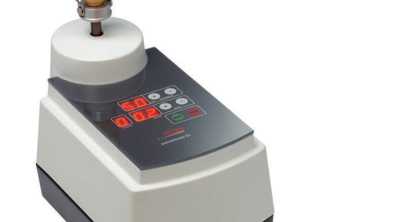 The ultra-effective FRITSCH Mini-Mill PULVERISETTE 23