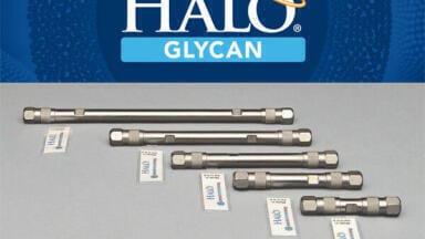 HALO Glycan LC Columns for oligosaccharides, including protein-linked glycans and glycopeptides
