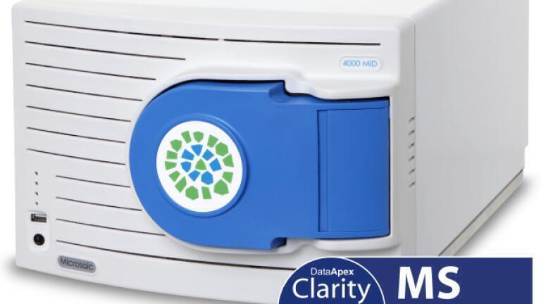 Clarity newly supports Microsaic 4000 MiD mass detector