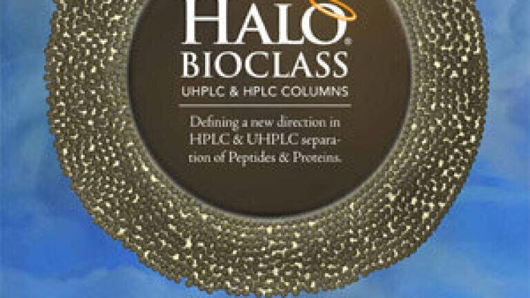 Fast, high resolution separations of biomolecules with HALO BioClass