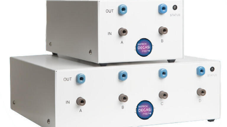 The World’s First High Fow Rate, In-Line Degasser  