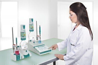 916 Ti-Touch – compact, stand-alone titrator more powerful than ever