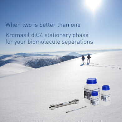 When Two is Better than One – Kromasil diC4 Stationary Phase for your Bio Separations
