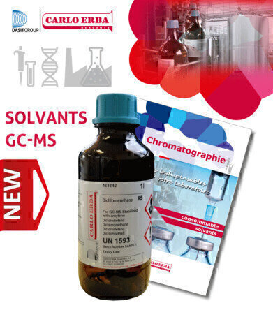 New GC-MS solvents CARLO ERBA Reagents