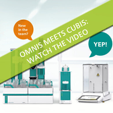OMNIS from Metrohm meets CUBIS II from Sartorius