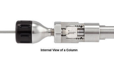 Easy and Convenient Spring-Loaded Column Connectors