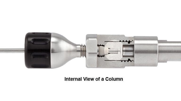 Easy and Convenient Spring-Loaded Column Connectors