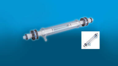 Empty Glass Columns for Temperature Sensitive Purifications