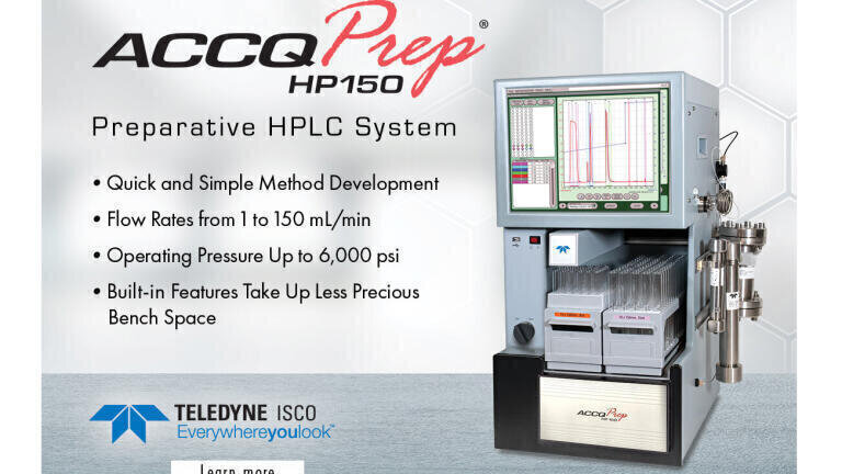 High Pressure Preparative Liquid Chromatography System