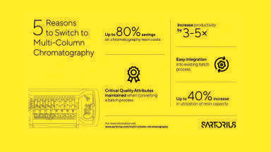 How Multi-Column Chromatography Improves Downstream Processing and Saves Money