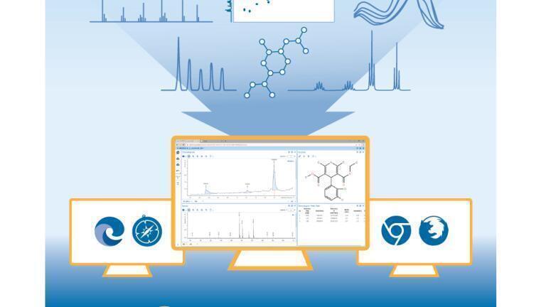 A Single Browser-Based Application for Analytical Data Handling