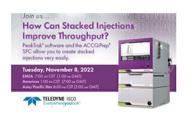 Join Us for upcoming webinar – How Can Stacked Injections Improved Throughput?