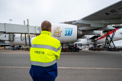 Supplying sustainable aviation fuel