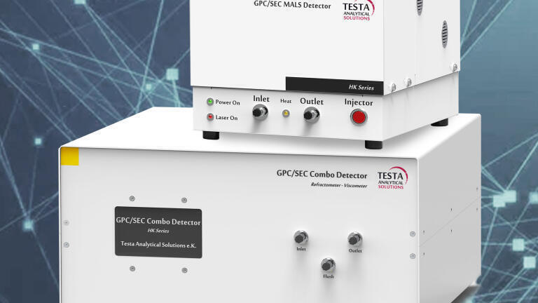 Innovative triple detector for GPC/SEC
