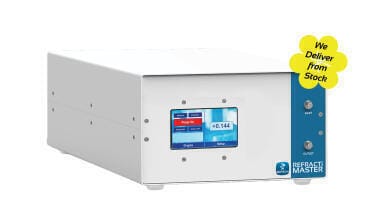 Sensitive HPLC refractive index detector