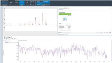 Traceable tracking of HPLC system performance 