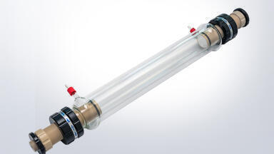 YMC HT: High Performance Glass Columns for Temperatures up to 70 °C