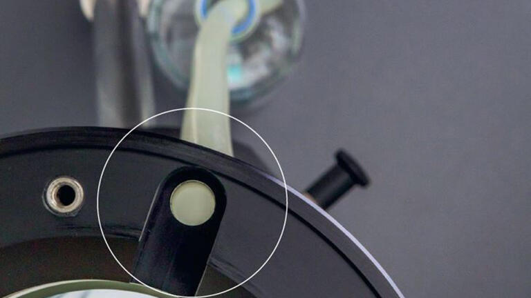 Figure 1: Bubble-free piston insertion due to innovative drain function