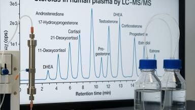 Novel LC–MS/MS method enables high-throughput quantification of steroids for clinical applications