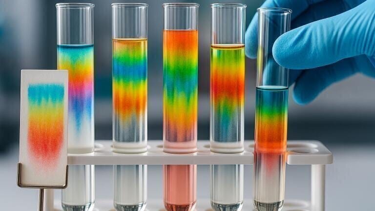 Chromatography maps polyphenols in sweet violet flowers and links them to enzyme inhibition in human cell models