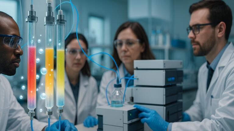 Calcium-assisted ion-assisted chromatography unlocks scalable purification of high polarity drug candidates