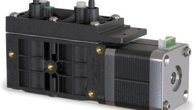 Dual-stage vacuum pump for reliable degassing