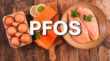 Reliable PFOS analysis in food with a methanol-free LC-MS/MS method