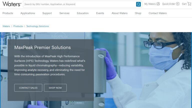 Waters launches 1 mm microflow LC columns to boost sensitivity, cut solvents