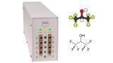 Degasser handles volatile and aggressive solvents
