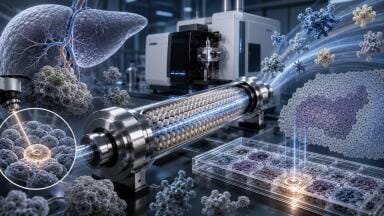 Novel colloidal crystal column accelerates single-cell spatial proteomics analysis