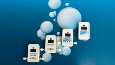 Non-invasive flowmeters for real-time monitoring