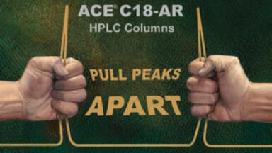 NEW unique C18 bonded HPLC column offering alternate selectivity to existing C18 bonded phases