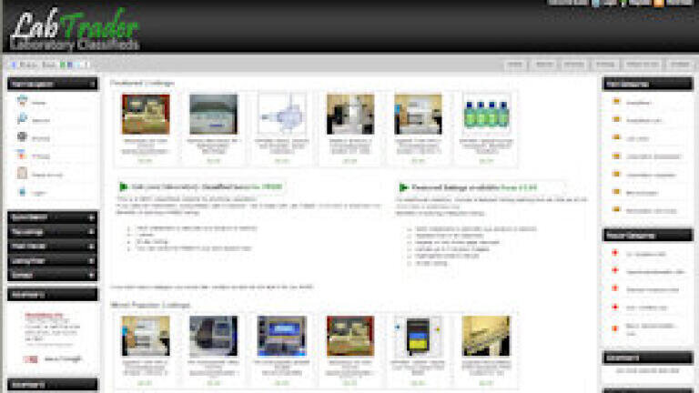 Selling or Buying? FREE advertising at LabTrader.co.uk
